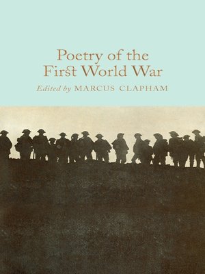 cover image of Poetry of the First World War